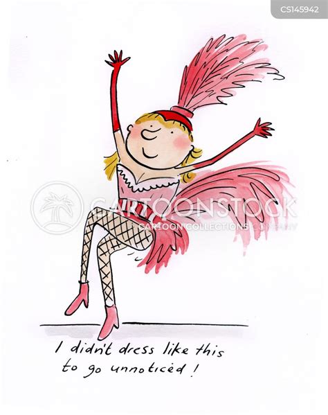 Burlesque Club Cartoons and Comics .